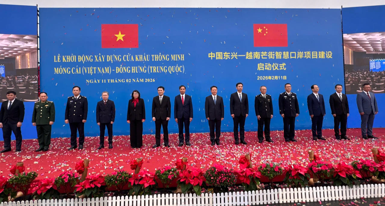 Khởi động xây dựng cửa khẩu thông minh tại Móng Cái – Đông Hưng
