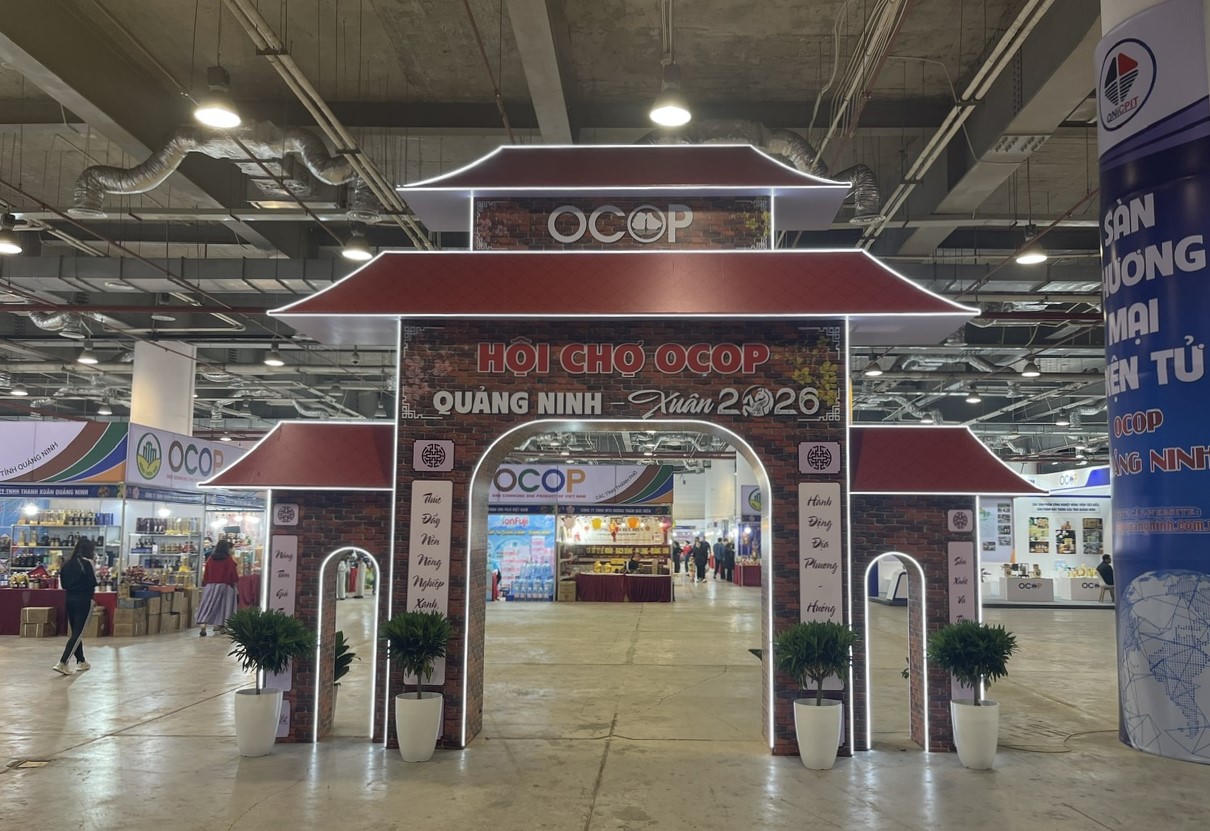 Doanh thu hơn 10,4 tỷ đồng tại Hội chợ OCOP Quảng Ninh - Xuân 2026