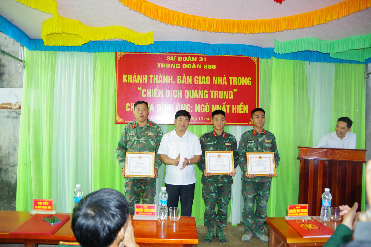 Sư đoàn 31 (Quân đoàn 34): Thần tốc triển khai “Chiến dịch Quang Trung”, dựng lại mái ấm cho nhân dân vùng thiên tai