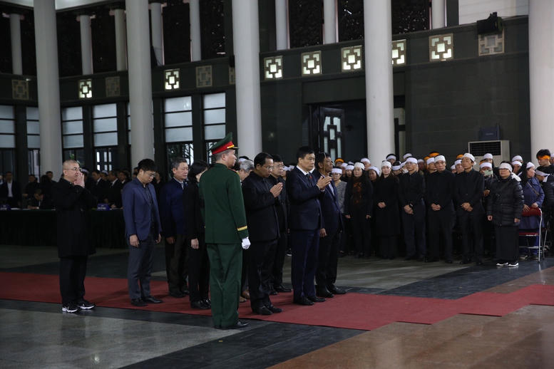 Lễ tang cấp Nhà nước nguyên Phó Chủ tịch Hội đồng Bộ trưởng Đoàn Duy Thành- Ảnh 5.