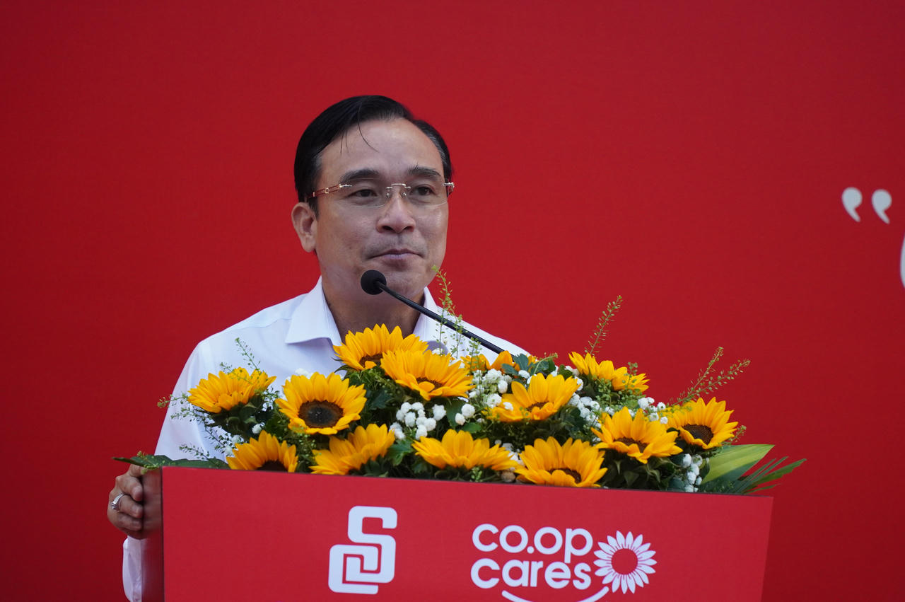 Ông Nguyễn Ngọc Thắng - Phó Tổng Giám đốc Saigon Co.op khẳng định không ai bị bỏ lại phía sau hành trình đón xuân