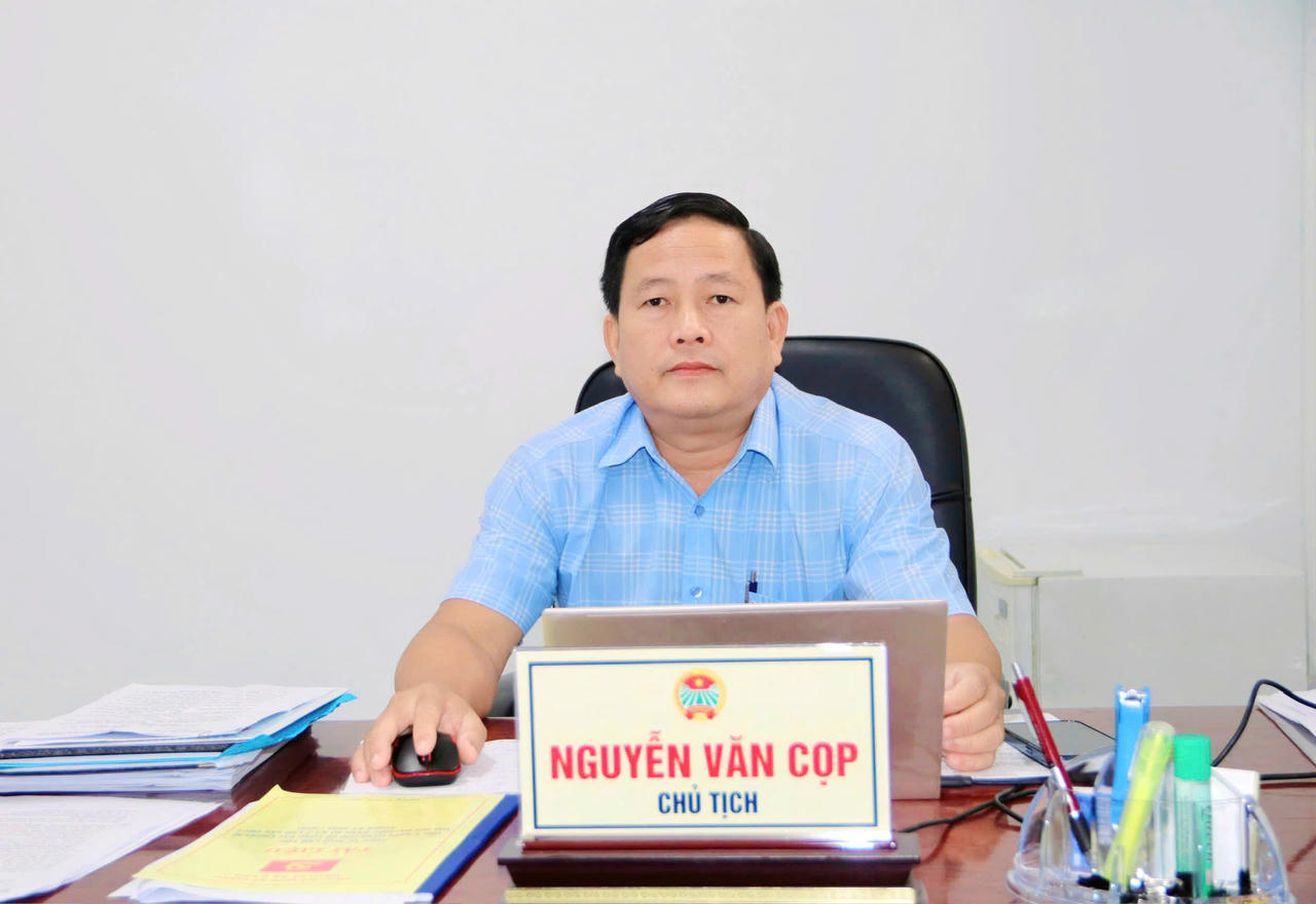 Ông Nguyễn Văn Cọp - Tỉnh ủy viên, Phó Chủ tịch MTTQ Việt Nam tỉnh An Giang, Chủ tịch Hội Nông dân tỉnh An Giang.