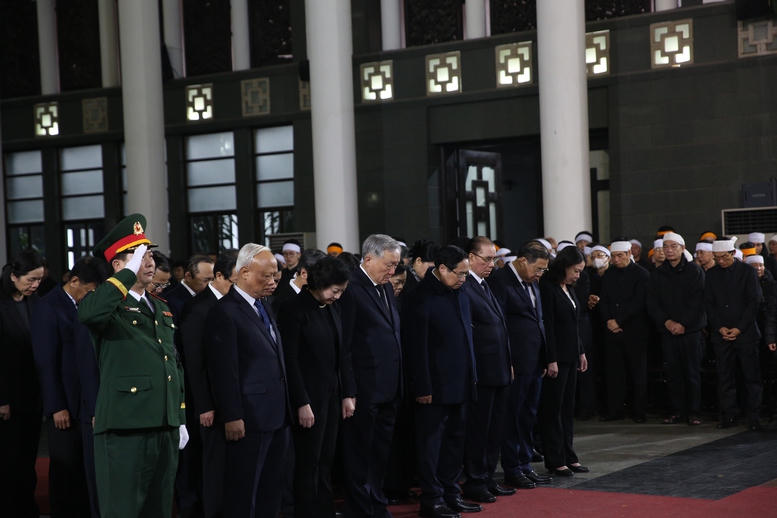 Lễ tang cấp Nhà nước nguyên Phó Chủ tịch Hội đồng Bộ trưởng Đoàn Duy Thành- Ảnh 2.