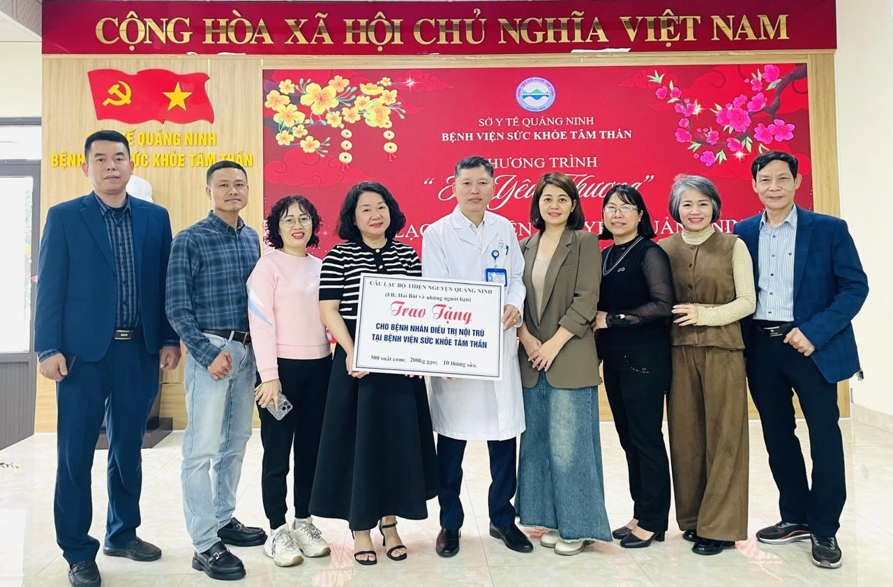 Món quà tinh thần quý giá, giúp những bệnh nhân cảm nhận được sự yêu thương, quan tâm từ xã hội.