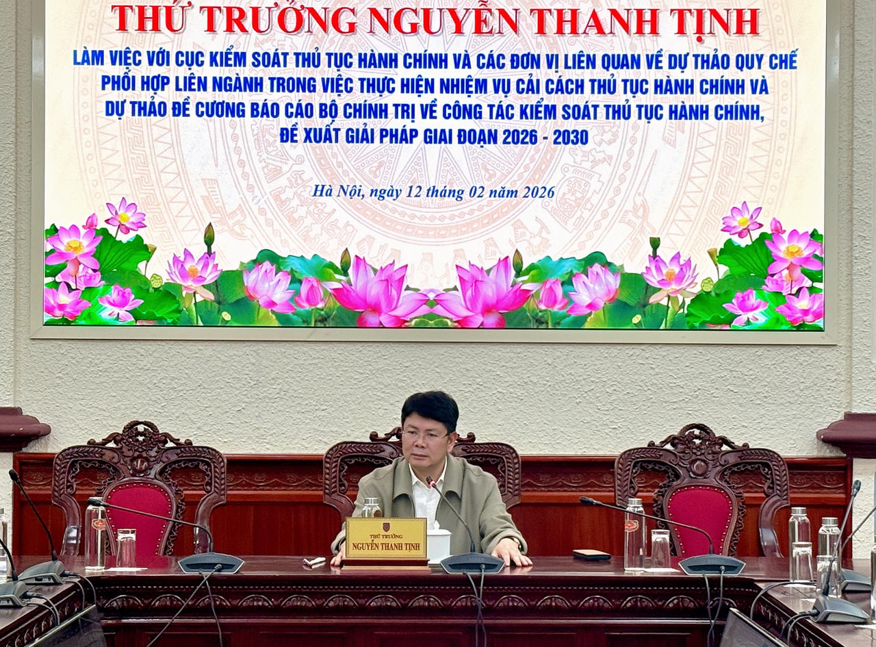 Thứ trưởng Nguyễn Thanh Tịnh phát biểu kết luận.