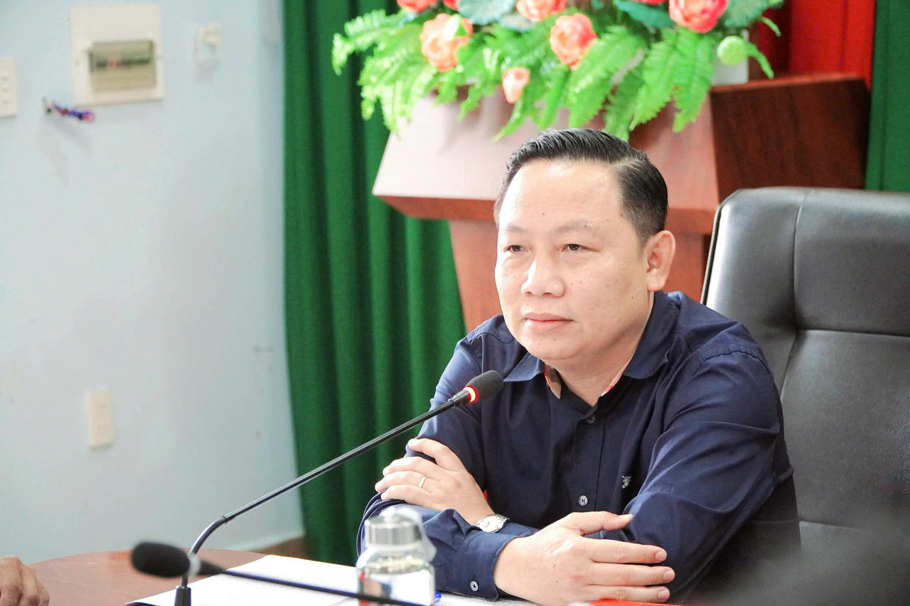 Giám đốc Sở Nông nghiệp và môi trường tỉnh An Giang Lê Hữu Toàn.