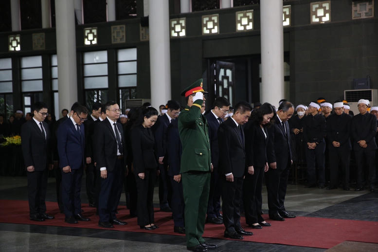 Lễ tang cấp Nhà nước nguyên Phó Chủ tịch Hội đồng Bộ trưởng Đoàn Duy Thành- Ảnh 4.