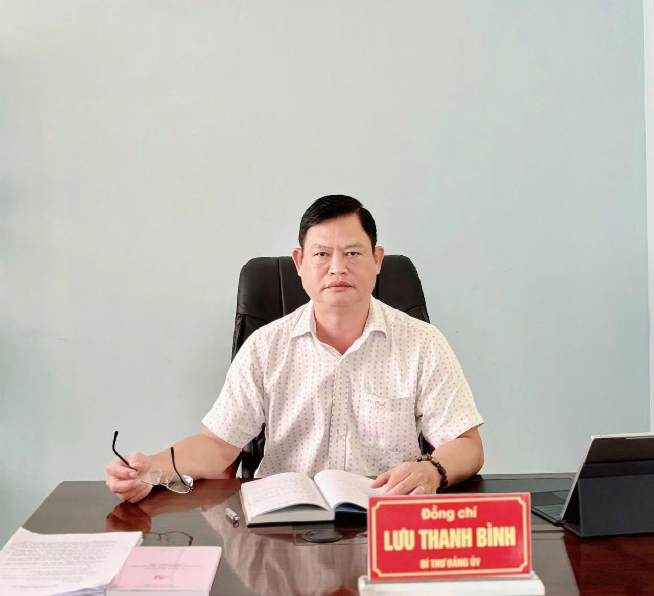 Ông Lưu Thanh Bình - Bí thư Đảng ủy phường Tô Châu.