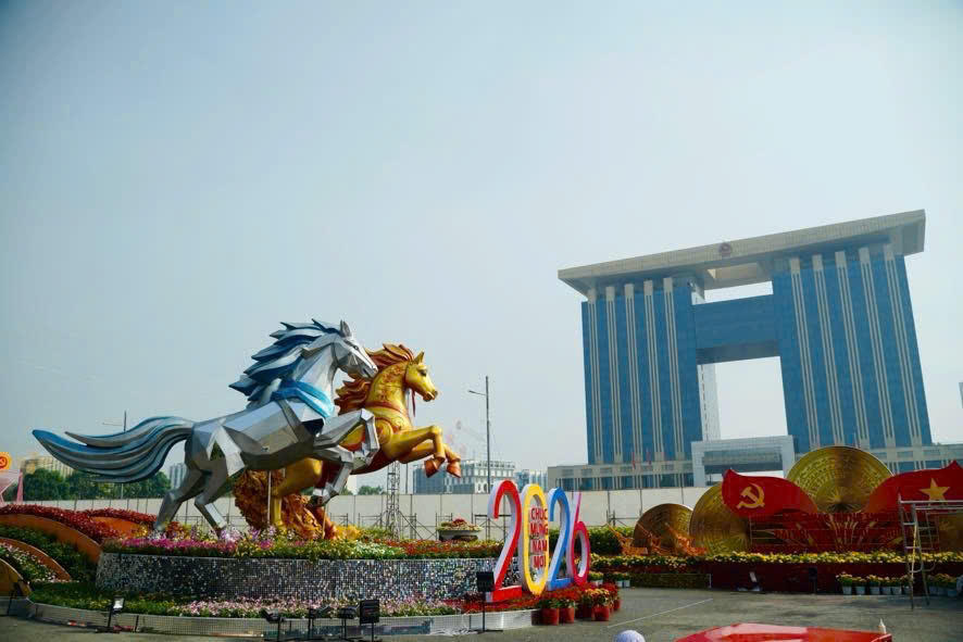 Hứa hẹn sắc màu tại Lễ hội đường hoa và sách tại Bình Dương