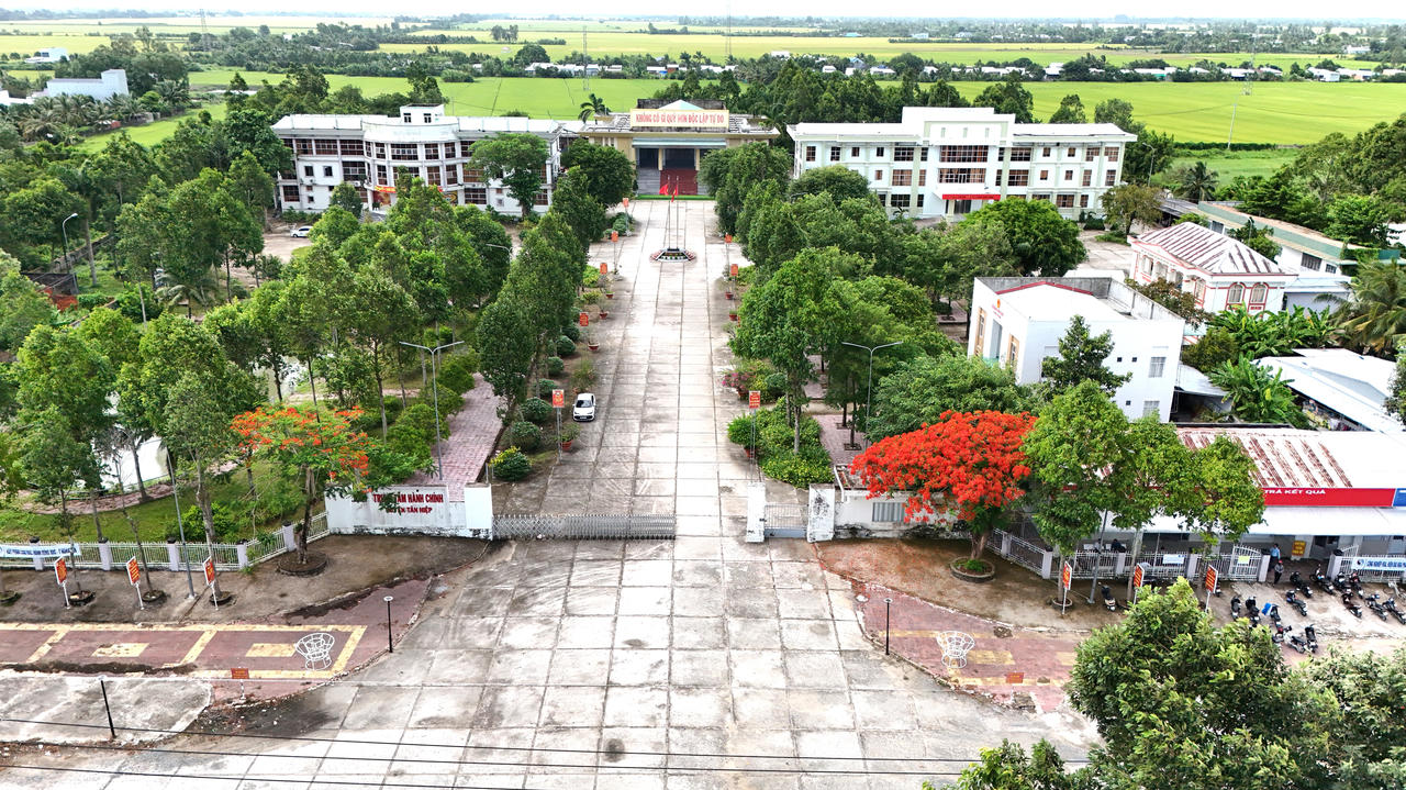 Xã Tân Hiệp (tỉnh An Giang) mang diện mạo khang trang, chú trọng phát triển hạ tầng trong thời gian qua.