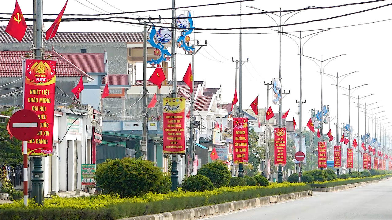 Diện mạo mới trên từng tuyến phố, minh chứng cho quyết tâm tái cấu trúc và tăng tốc phát triển của phường Bắc Gianh.