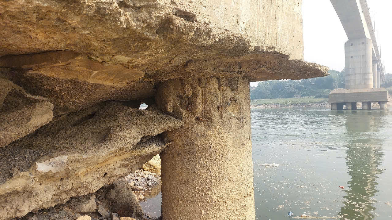 Phú Thọ: Đơn vị sửa chữa cầu Sông Lô là đơn vị xây dựng cầu trước đây