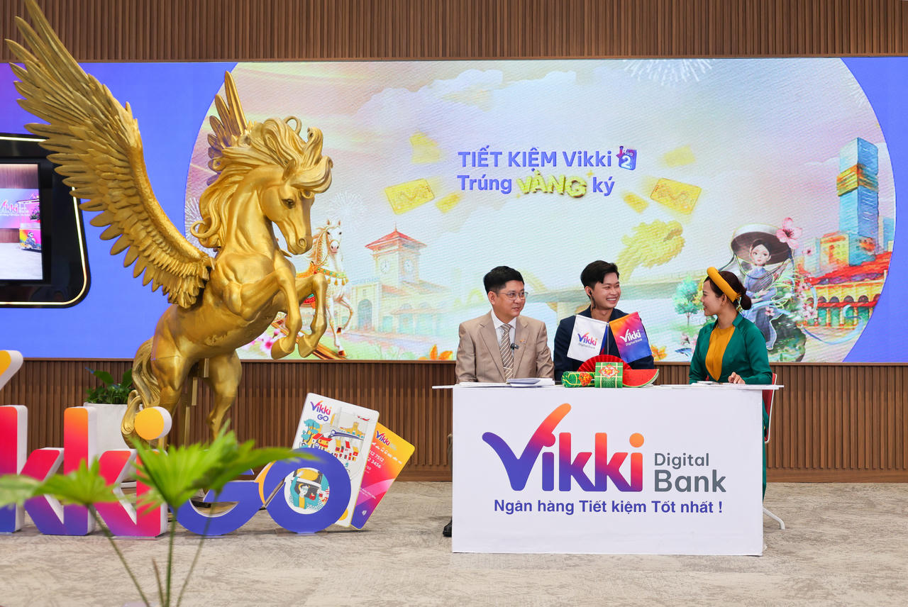 Vikki Bank chính thức khởi động mùa 3 - “Tiết kiệm Vikki – Trúng Ngựa Vàng Ký”
