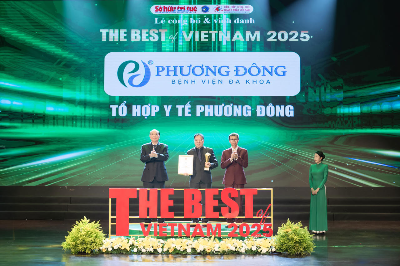 Danh hiệu "Top 3 Bệnh viện tốt nhất Việt Nam 2025" là sự ghi nhận cho chiến lược phát triển bài bản và chất lượng điều trị của BVĐK Phương Đông