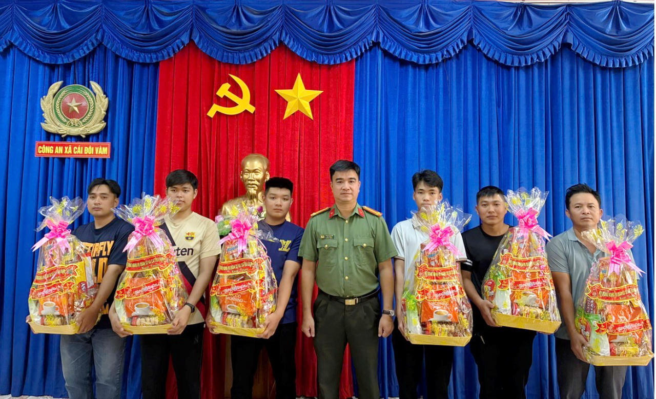 448 công dân ưu tú ở Cà Mau lên đường thực hiện nghĩa vụ Công an nhân dân