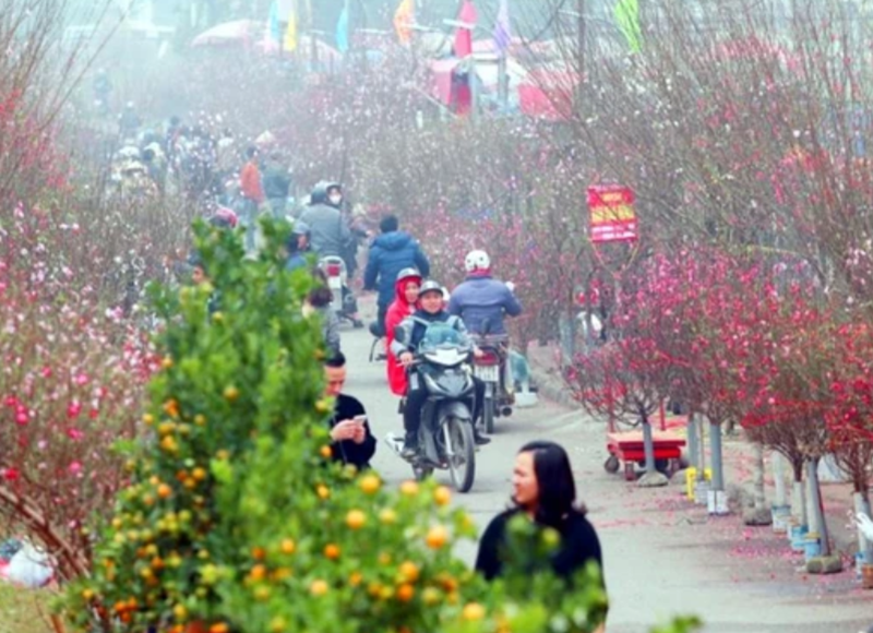 Không khí lạnh gây mưa rét đêm mùng 1, từ mùng 2–6 Tết thời tiết phân hóa rõ giữa các vùng
