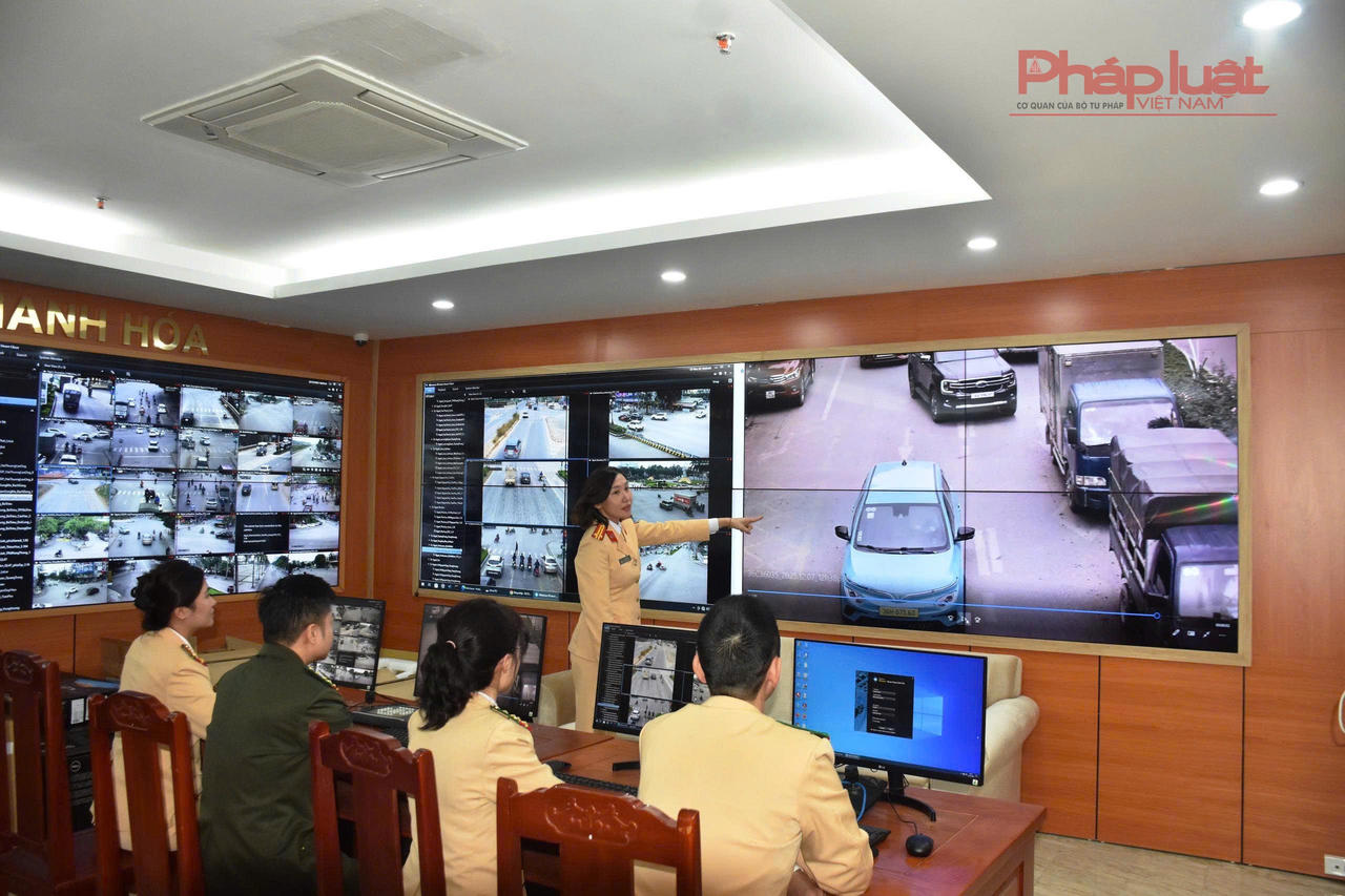 Thanh Hóa hướng tới “phủ sóng” hơn 3.000 camera AI giai đoạn 2026-2027. (Ảnh Thiên Ý)