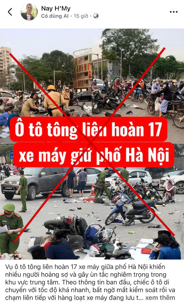 Thông tin thất thiệt gây hoang mang dư luận.