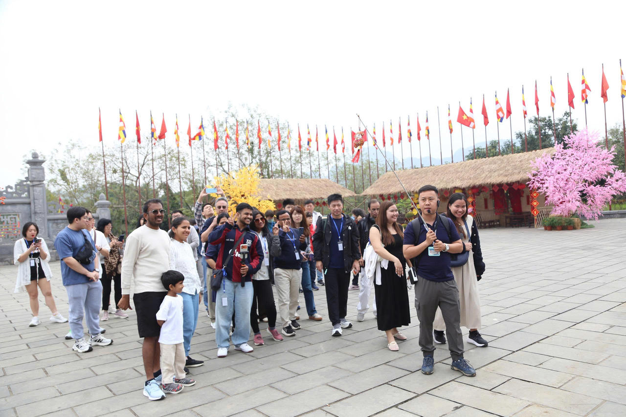 Số lượng khách quốc tế từ Ấn Độ và nhiều quốc gia châu Âu tăng rõ rệt.