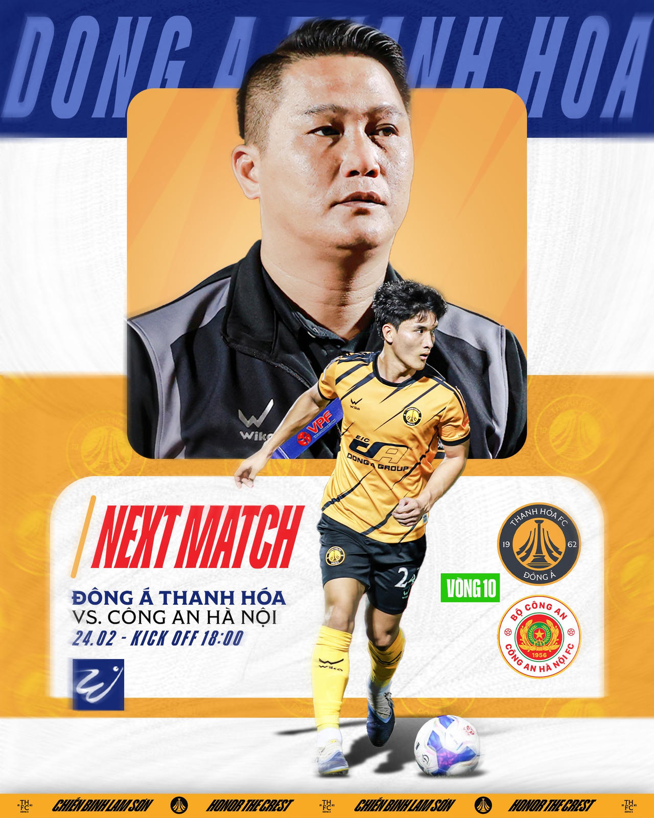 Thanh Hoá đón tiếp Công an Hà Nội ở trận đầu bù vòng 10