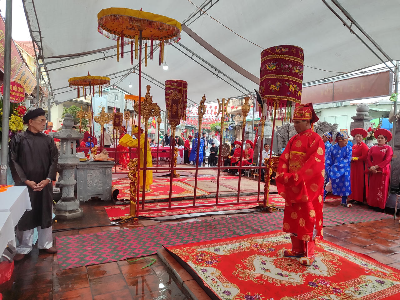 Đình Lưu Khê - Điểm tựa tinh thần hơn 200 năm tại đảo Hà Nam