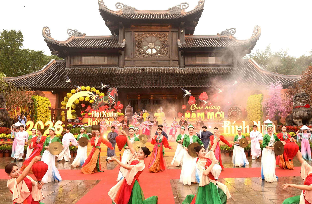 Ninh Bình khai hội chùa Bái Đính năm 2026