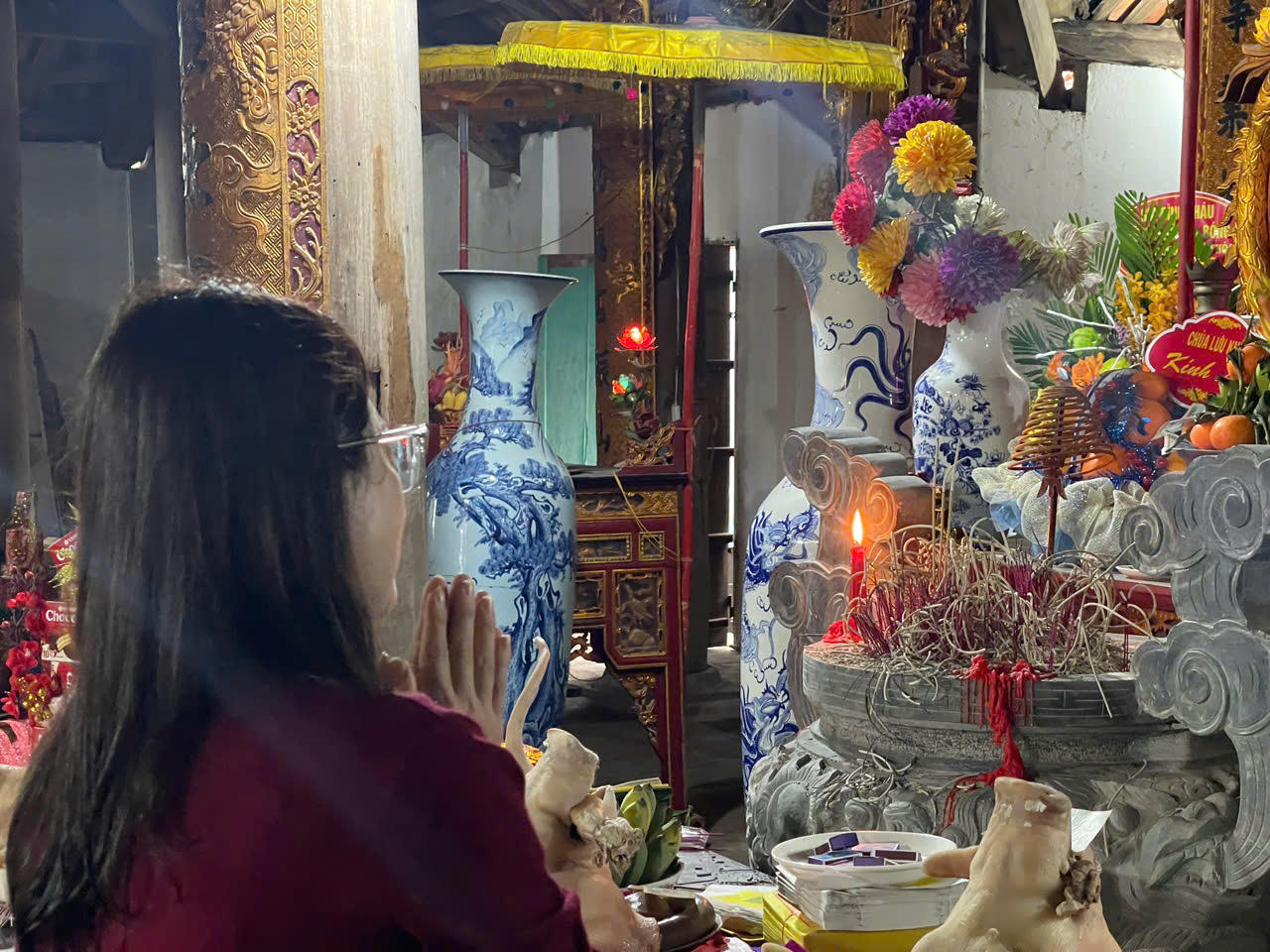 Đình Lưu Khê - Điểm tựa tinh thần hơn 200 năm tại đảo Hà Nam