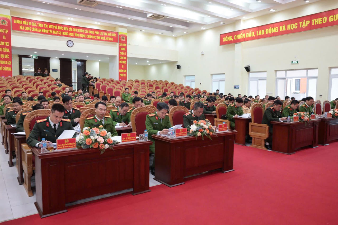 Công an tỉnh Hưng Yên giao ban đầu xuân Bính Ngọ năm 2026