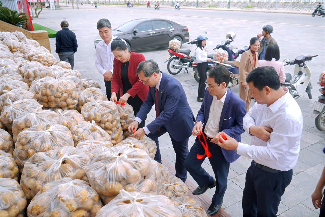 Việc ứng dụng công nghệ số trong truyền thông, bán hàng đã giúp mở rộng tệp khách hàng, lan tỏa hình ảnh nông sản vụ đông Vũ Thư đến đông đảo người tiêu dùng.