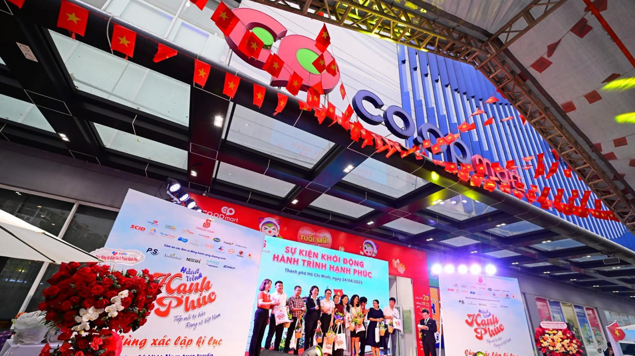 Khởi động hành trình hạnh phúc Saigon Co.op