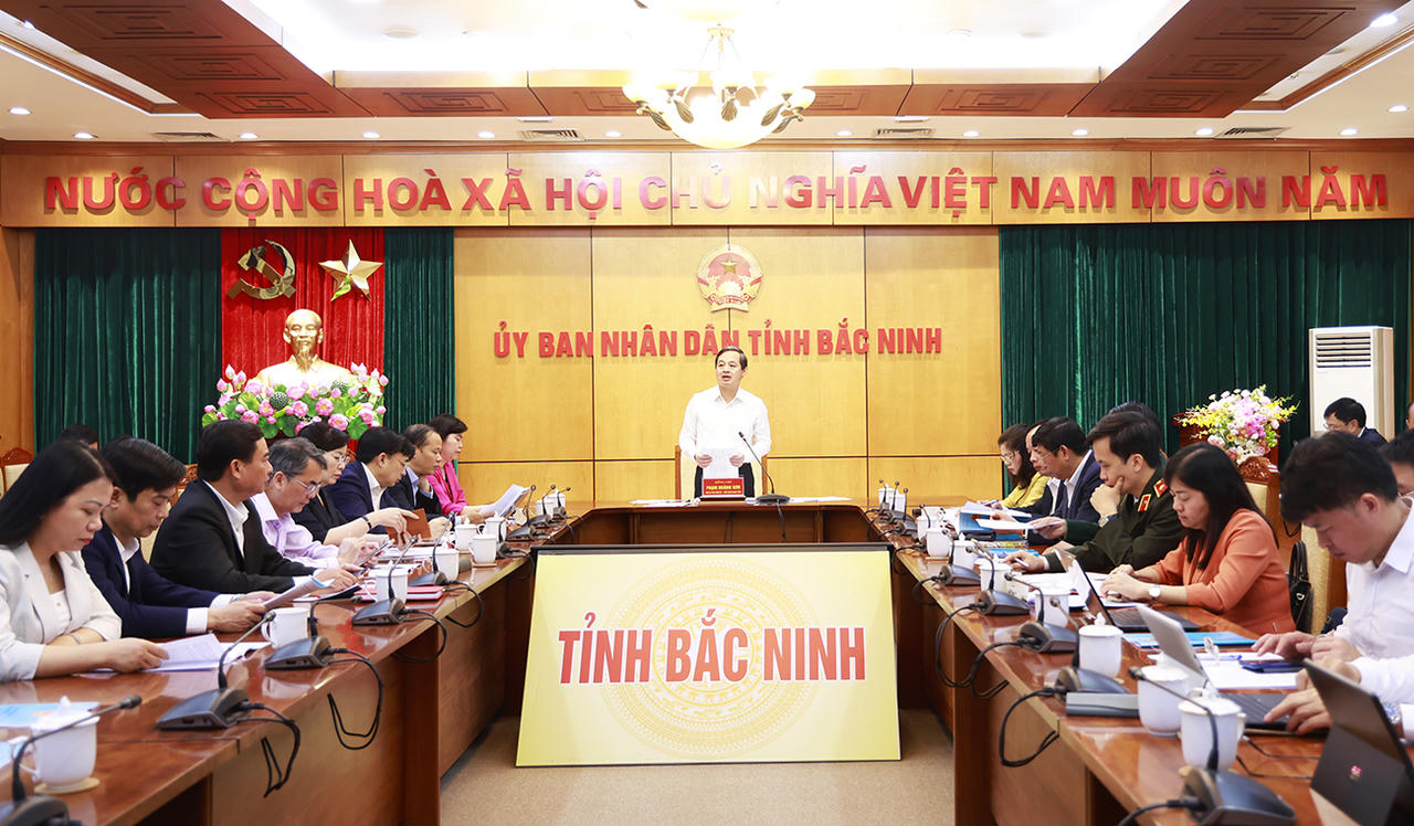 Bắc Ninh kiểm điểm tiến độ công tác bầu cử đại biểu Quốc hội khóa XVI và đại biểu HĐND các cấp nhiệm kỳ 2026-2031