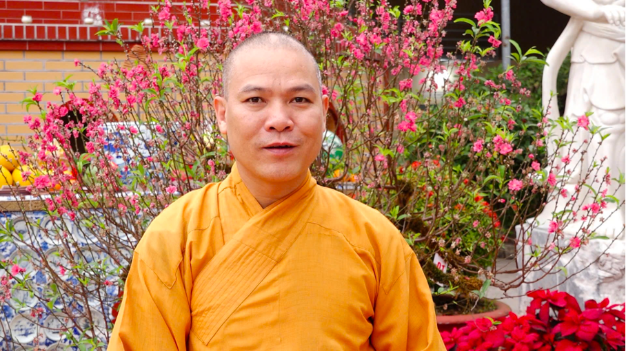 Đại Đức Thích Minh Đức trụ trì chùa Vạn Phúc.