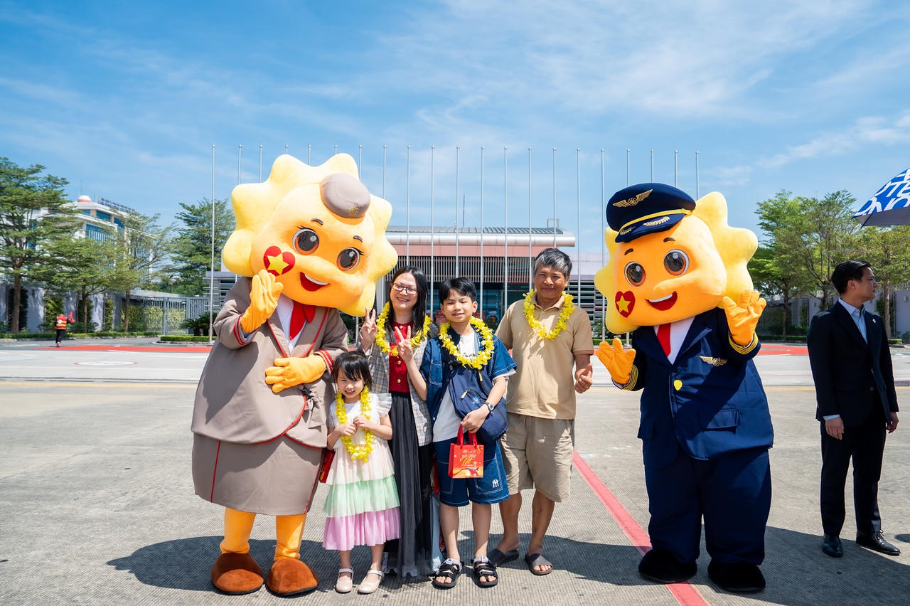 Sun PhuQuoc Airways khai trương đường bay Hà Nội, Hồ Chí Minh - Đà Nẵng