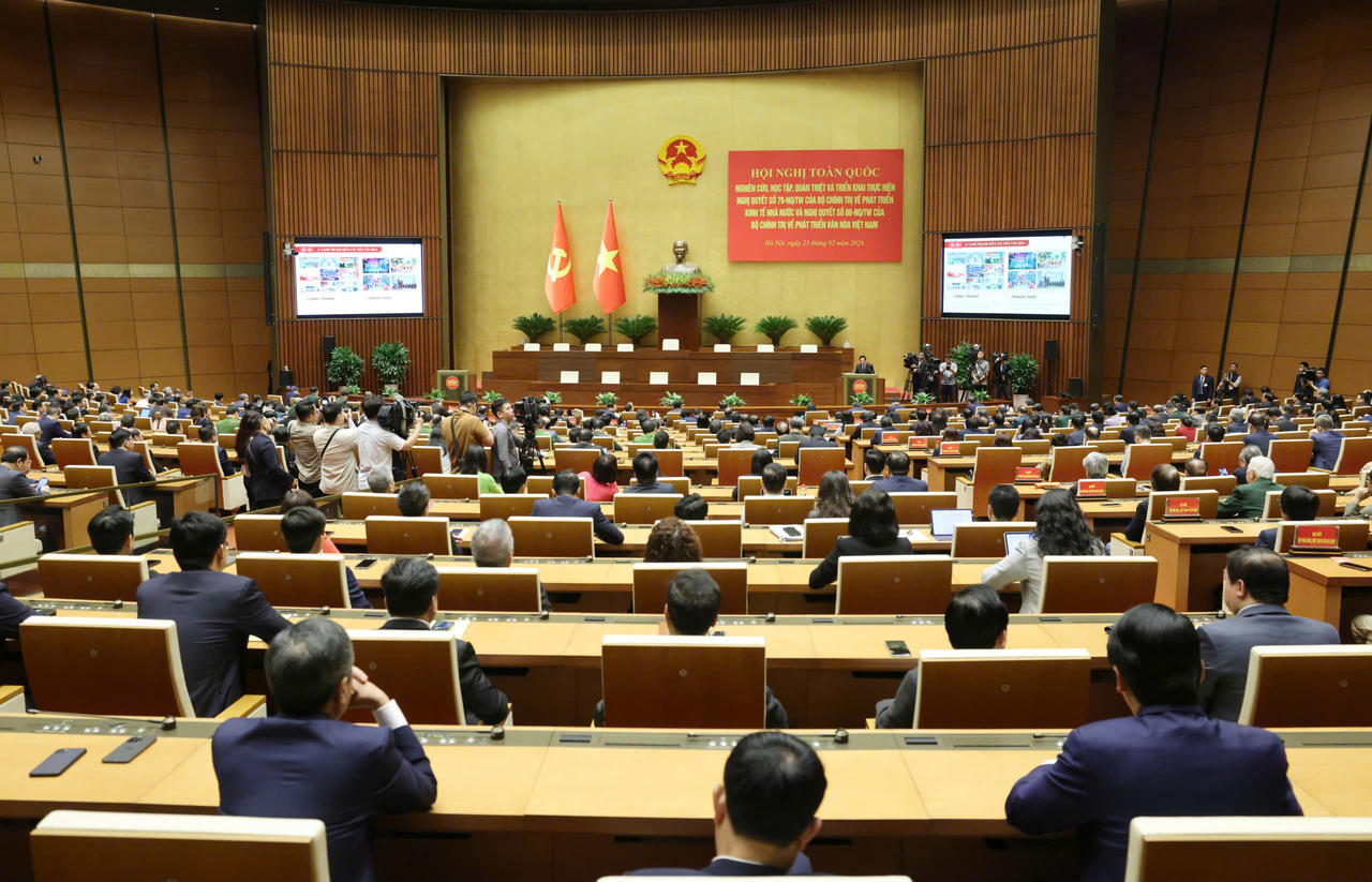 Hội nghị toàn quốc quán triệt và triển khai thực hiện các Nghị quyết của Bộ Chính trị về phát triển kinh tế nhà nước và phát triển văn hóa