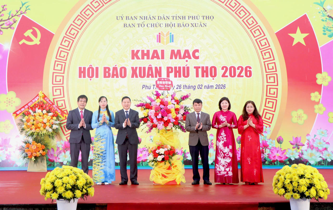Hội báo Xuân Phú Thọ 2026: Nơi nghề báo khẳng định trách nhiệm và khát vọng cống hiến