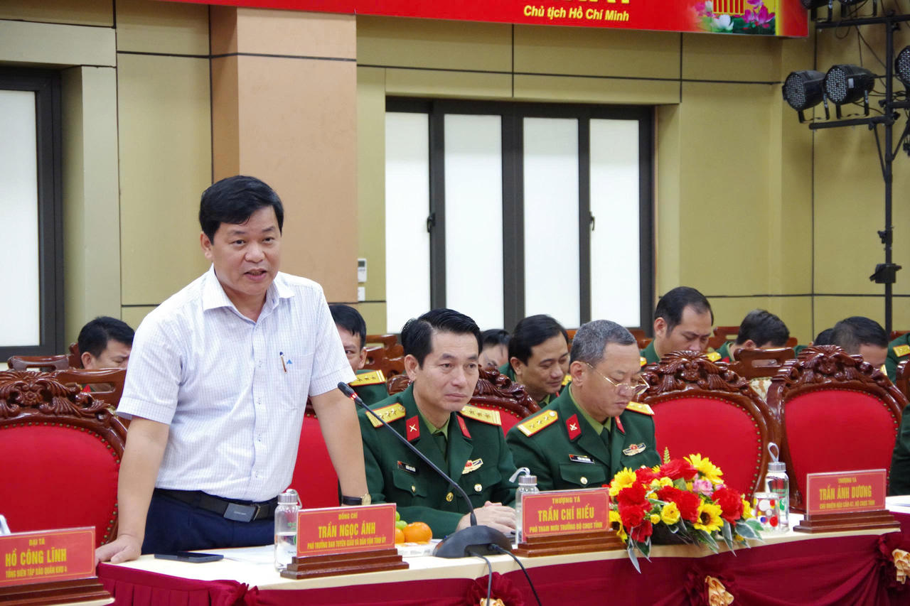 Bộ CHQS tỉnh Quảng Trị gặp mặt các cơ quan báo chí đầu Xuân Bính Ngọ 2026