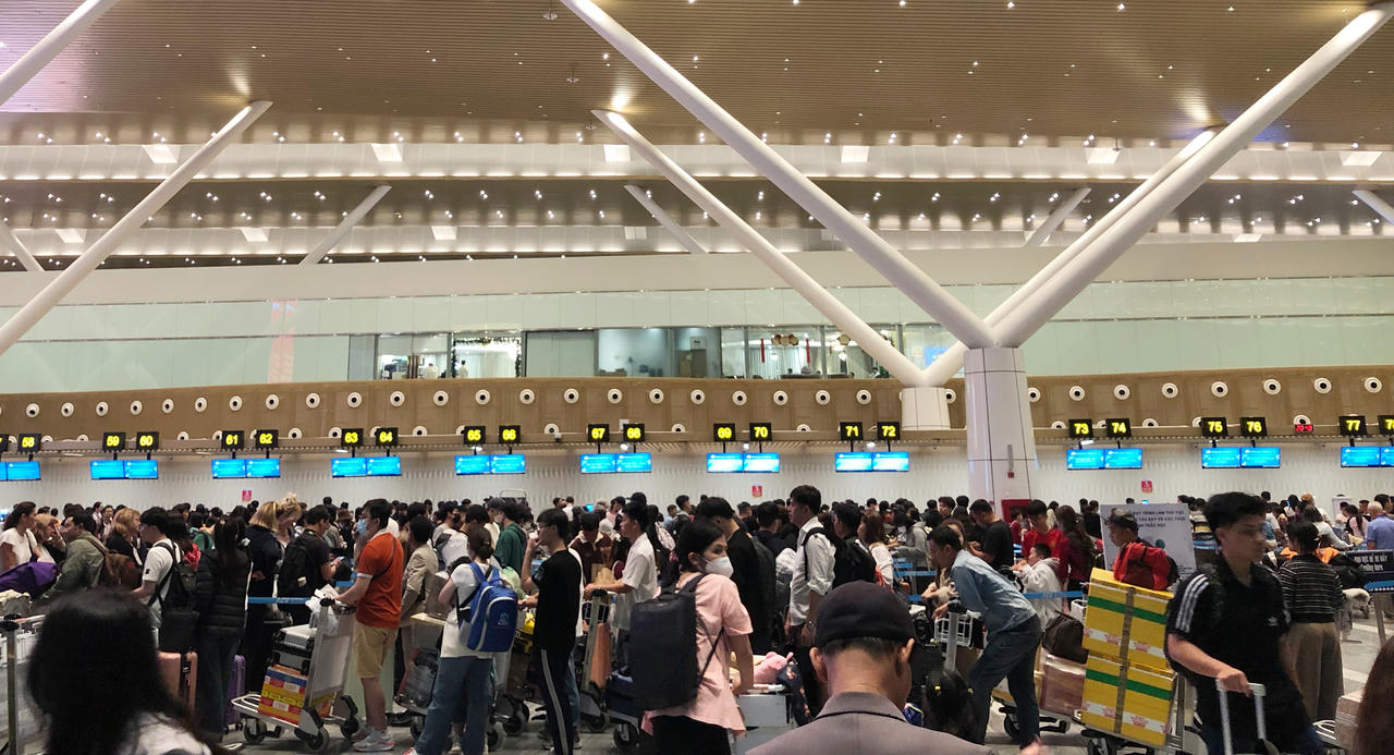 Lĩnh vực hàng không ghi nhận mức tăng trưởng cao trong dịp Tết.