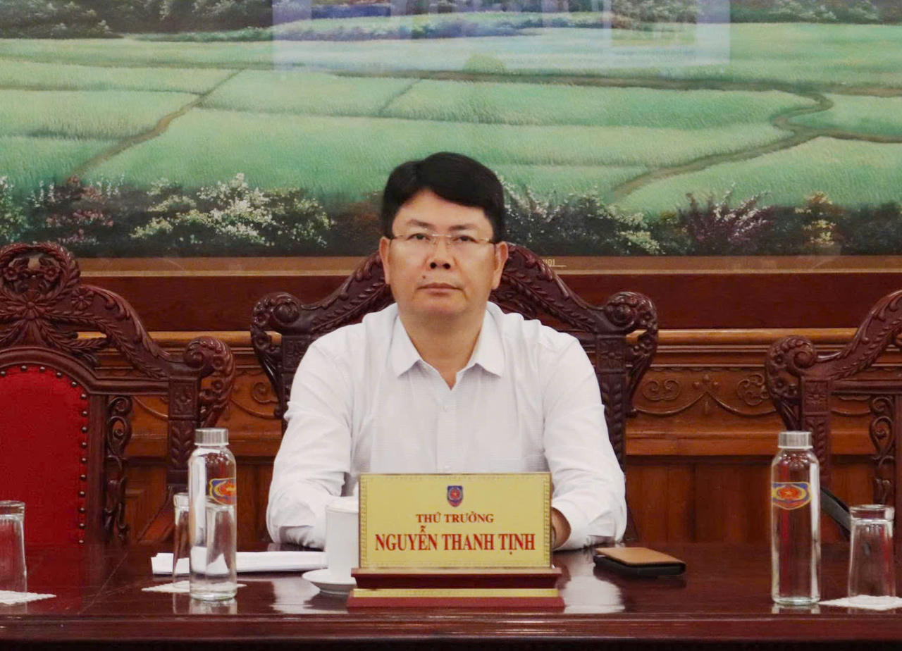 Thứ trưởng Bộ Tư pháp Nguyễn Thanh Tịnh.