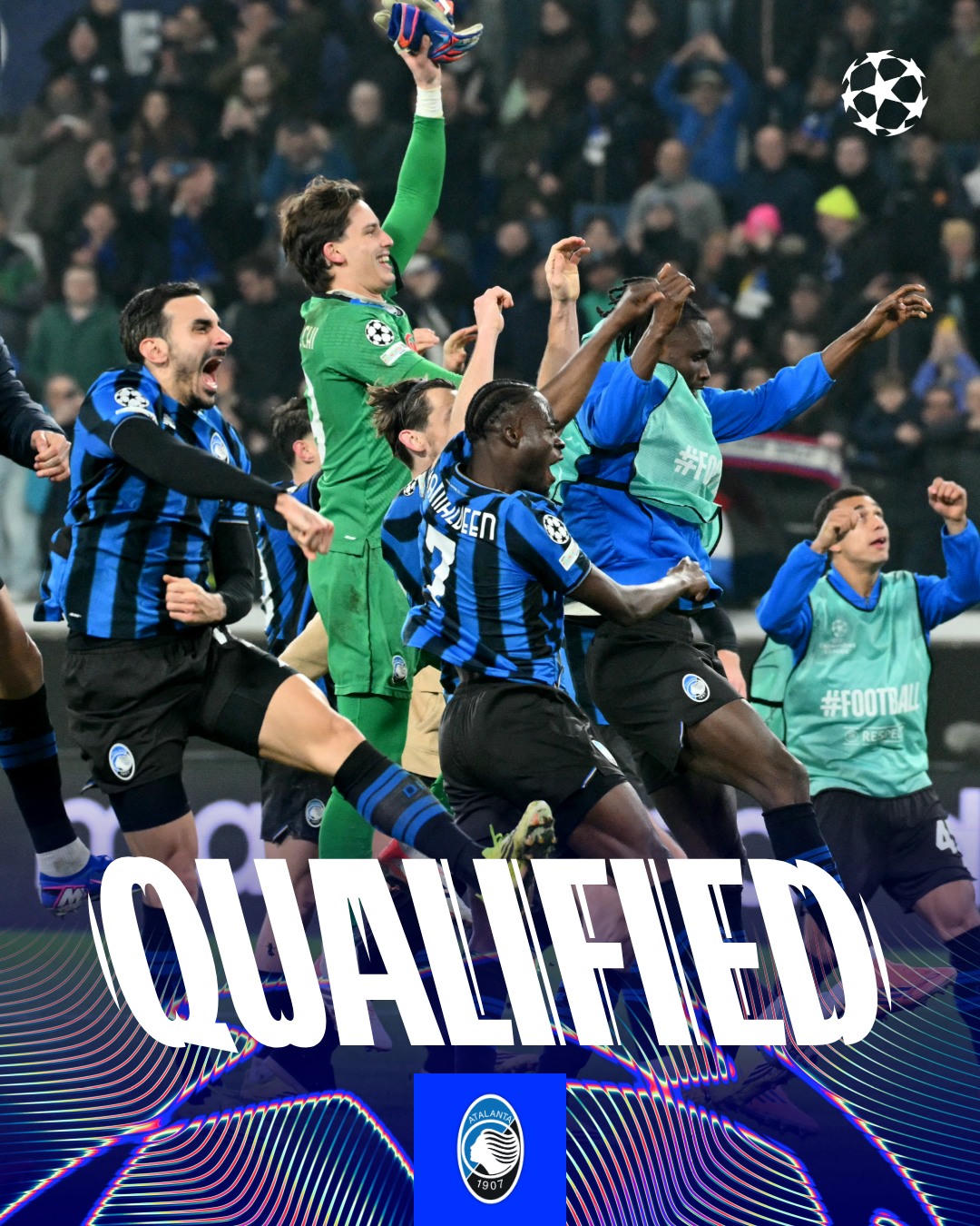 Atalanta xứng đáng lọt vào vòng 1/8