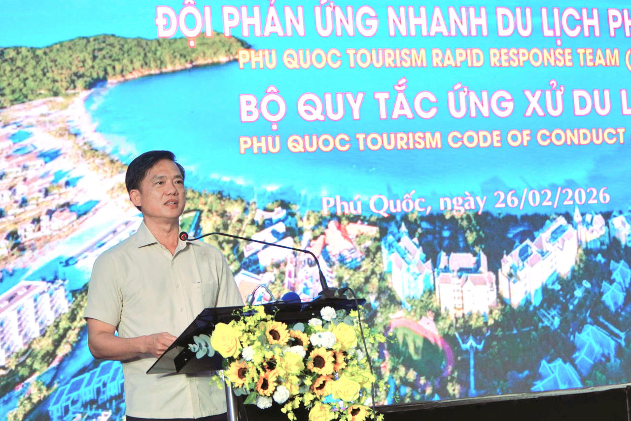 Ông Trần Minh Khoa - Chủ tịch UBND đặc khu Phú Quốc