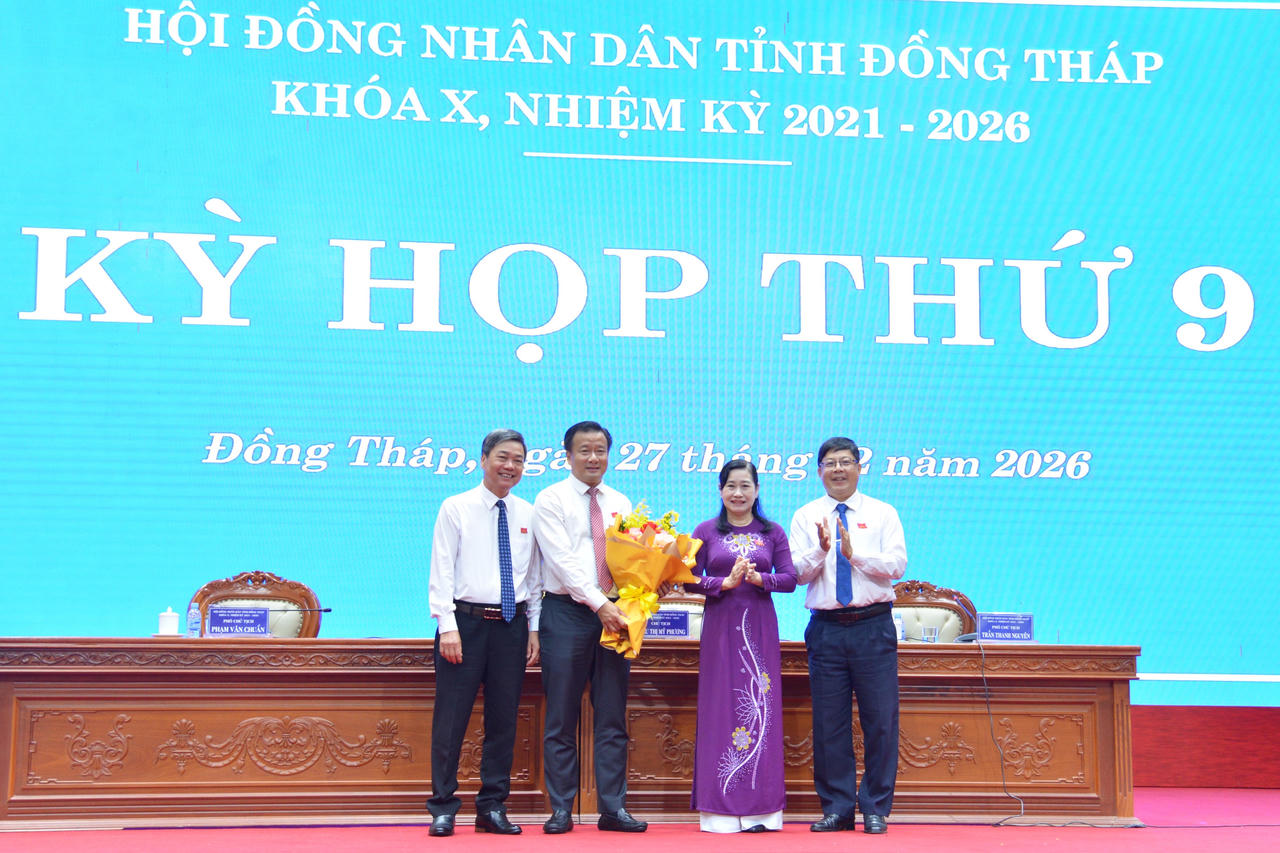 Đồng Tháp: Ông Nguyễn Phước Thiện được bầu giữ chức Phó Chủ tịch UBND tỉnh