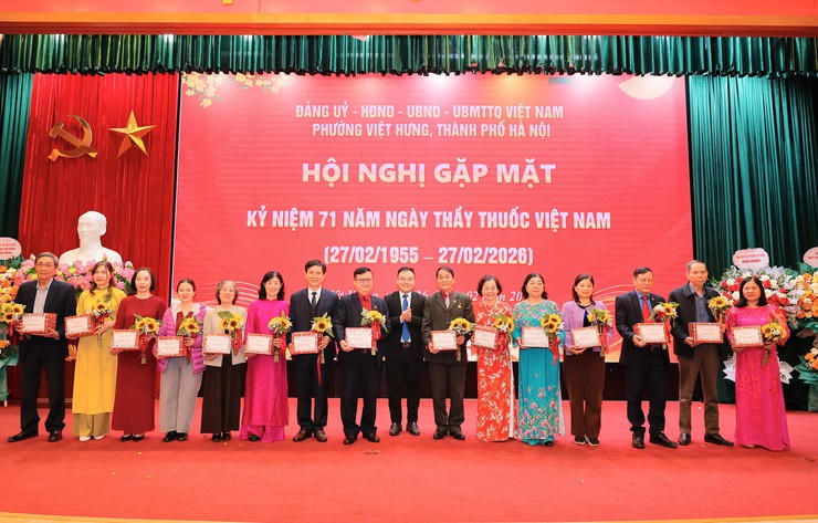 Ngành Y tế phường Việt Hưng (Hà Nội) khẳng định vai trò nòng cốt trong chăm sóc, bảo vệ sức khỏe Nhân dân