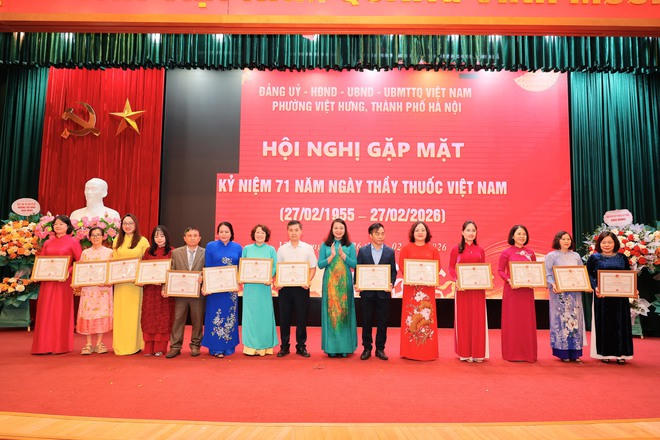 Ngành Y tế phường Việt Hưng (Hà Nội) khẳng định vai trò nòng cốt trong chăm sóc, bảo vệ sức khỏe Nhân dân