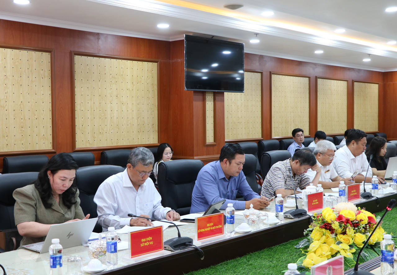 An Giang: Họp tổ công tác, bộ phận giúp việc Tổ Công tác triển khai Đề án 06