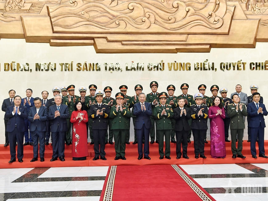 Tổng Bí thư Tô Lâm và các đại biểu.