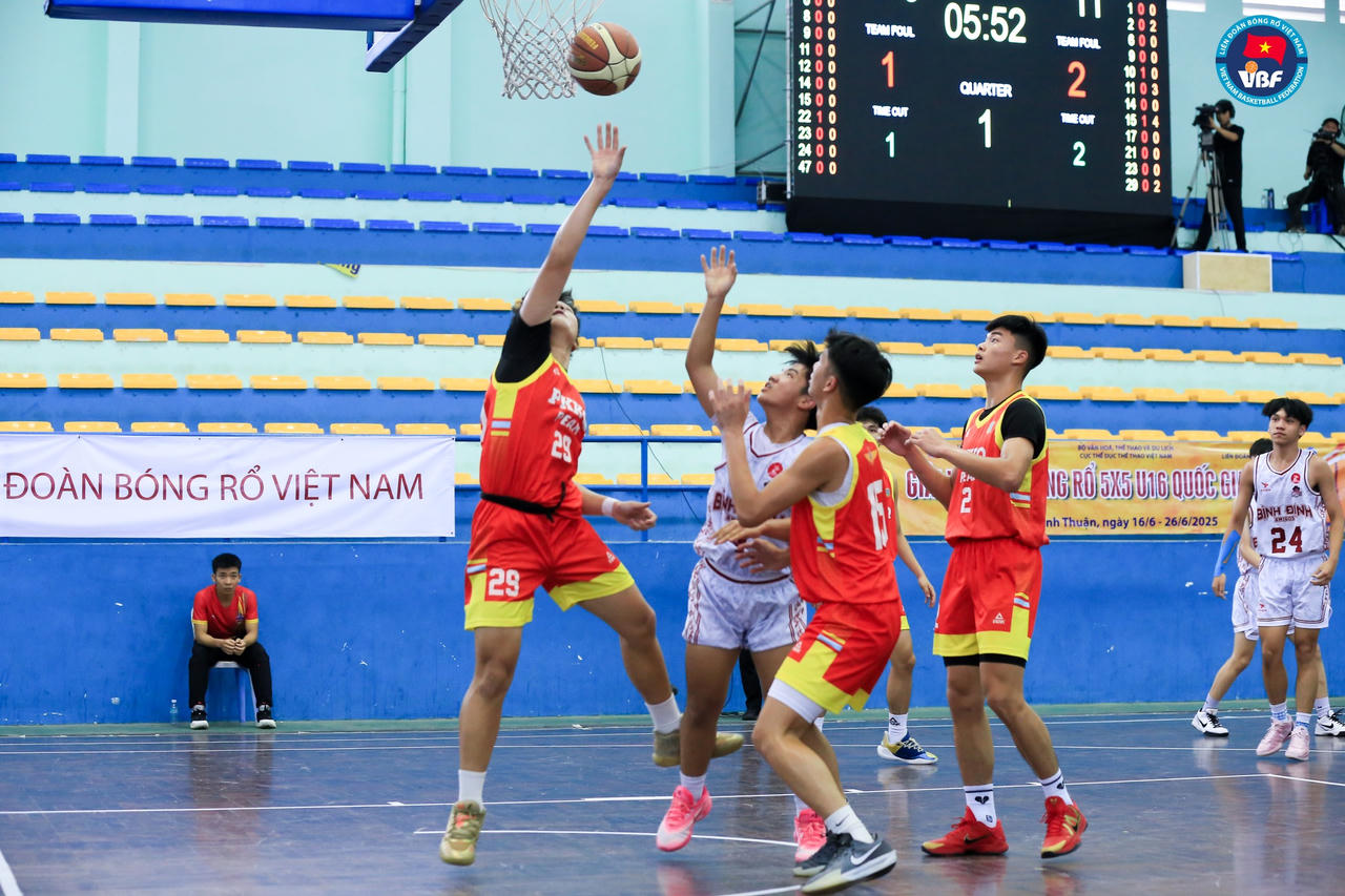 Liên đoàn bóng rổ Việt Nam công bố các giải bóng rổ năm 2026