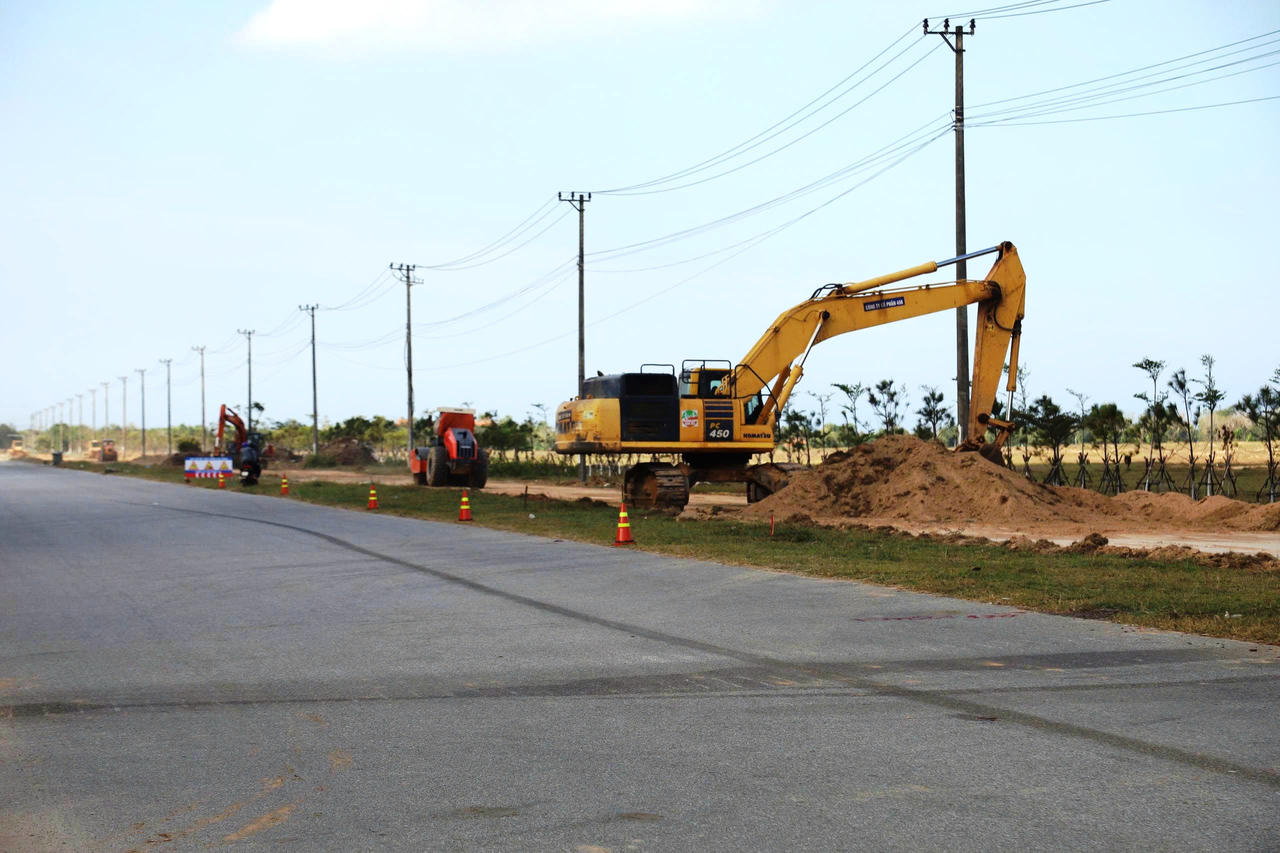 Nhà thầu thi công Dự án Nâng cấp, mở rộng hạ tầng Khu kinh tế Dung Quất.