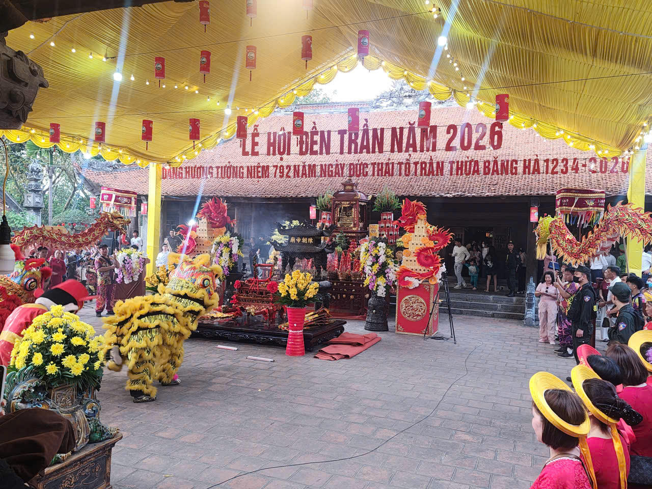 Bảo đảm an ninh, sẵn sàng cho lễ hội Đền Trần tại Hưng Yên