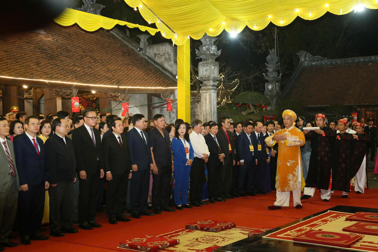 Khai mạc Lễ hội đền Trần năm 2026: Lan tỏa “hào khí Đông A”, khơi dậy khát vọng phát triển