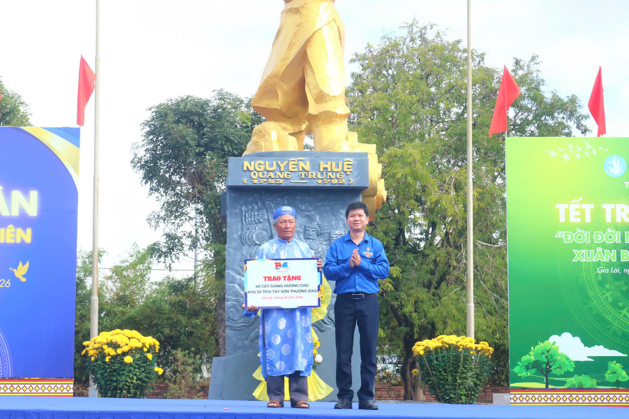 Gia Lai: Phát động Tết trồng cây “Đời đời nhớ ơn Bác Hồ” và ra quân Tháng Thanh niên 2026